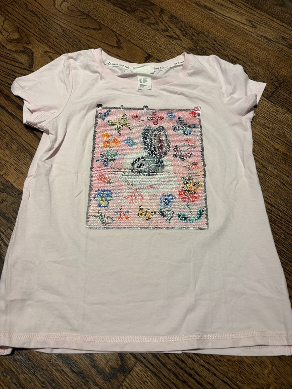 H&M x Nathalie Letè interactive sequin tee